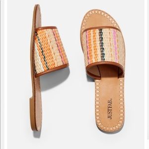 Beach Getaway multi color Slides